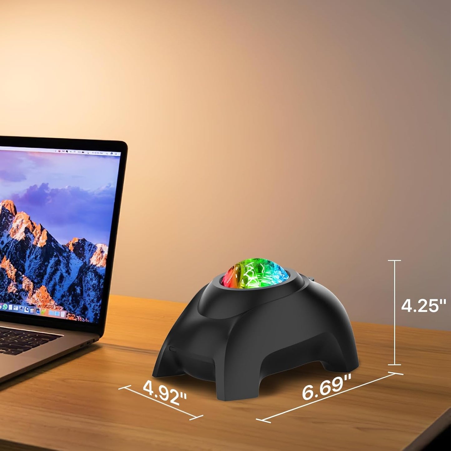 Rossetta Galaxy Star Projector with Bluetooth & Remote