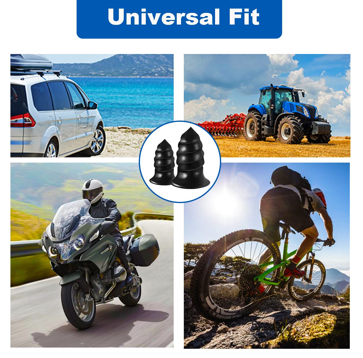 60PCS Tire Repair Rubber Nail