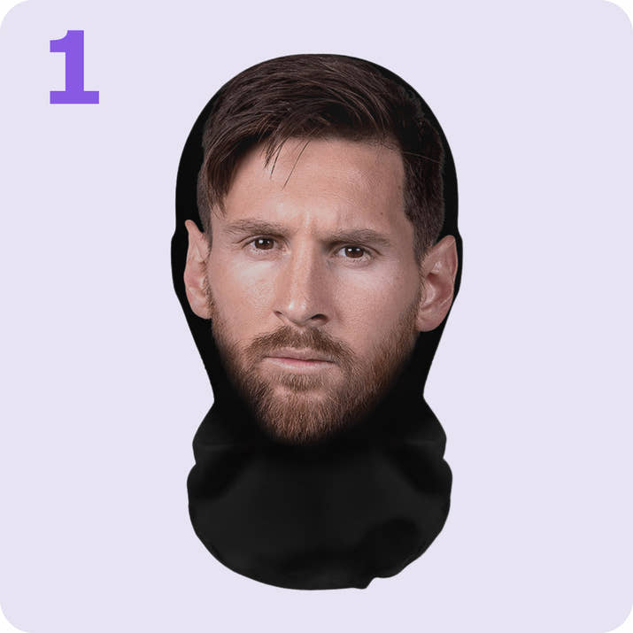 3D Celebrity Face Mask