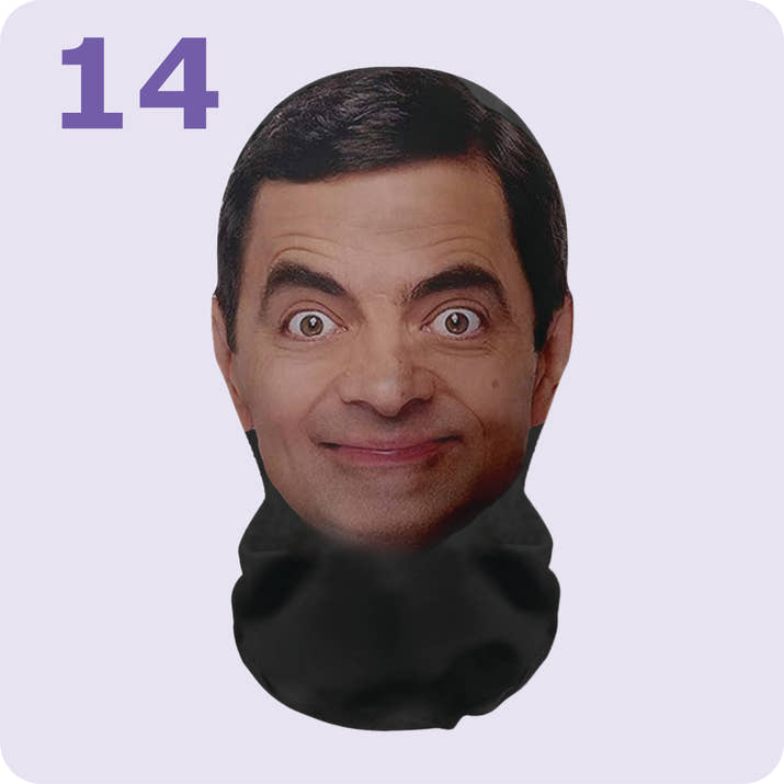 3D Celebrity Face Mask