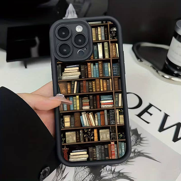 Bookshelf Phone Case