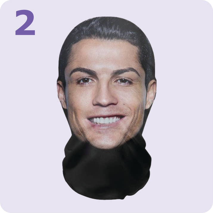 3D Celebrity Face Mask