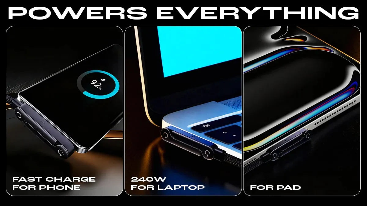 Charger Cable with Stand, 240w Super Fast Charging