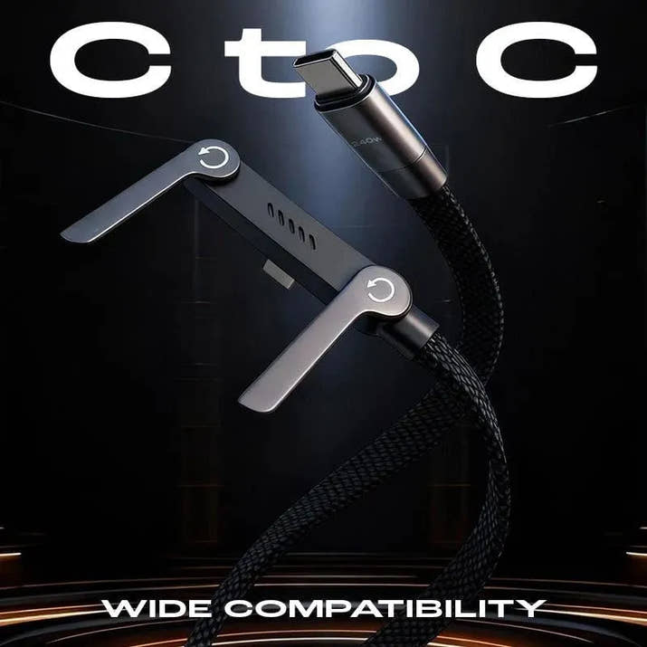 Charger Cable with Stand, 240w Super Fast Charging