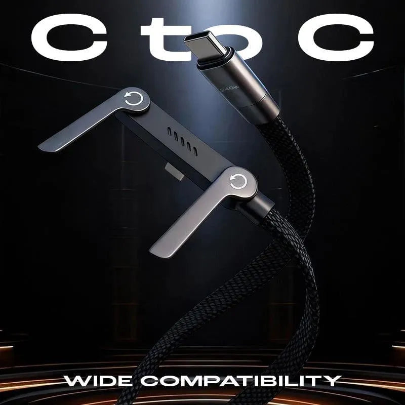 Charger Cable with Stand, 240w Super Fast Charging