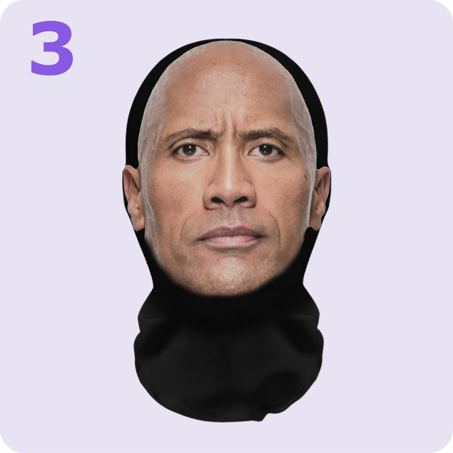 3D Celebrity Face Mask