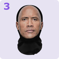 3D Celebrity Face Mask