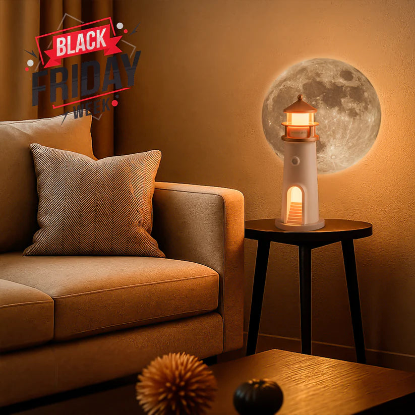 Lighthouse Moon Projector Lamp