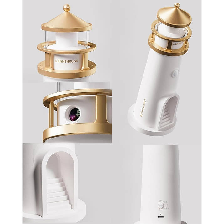 Lighthouse Moon Projector Lamp