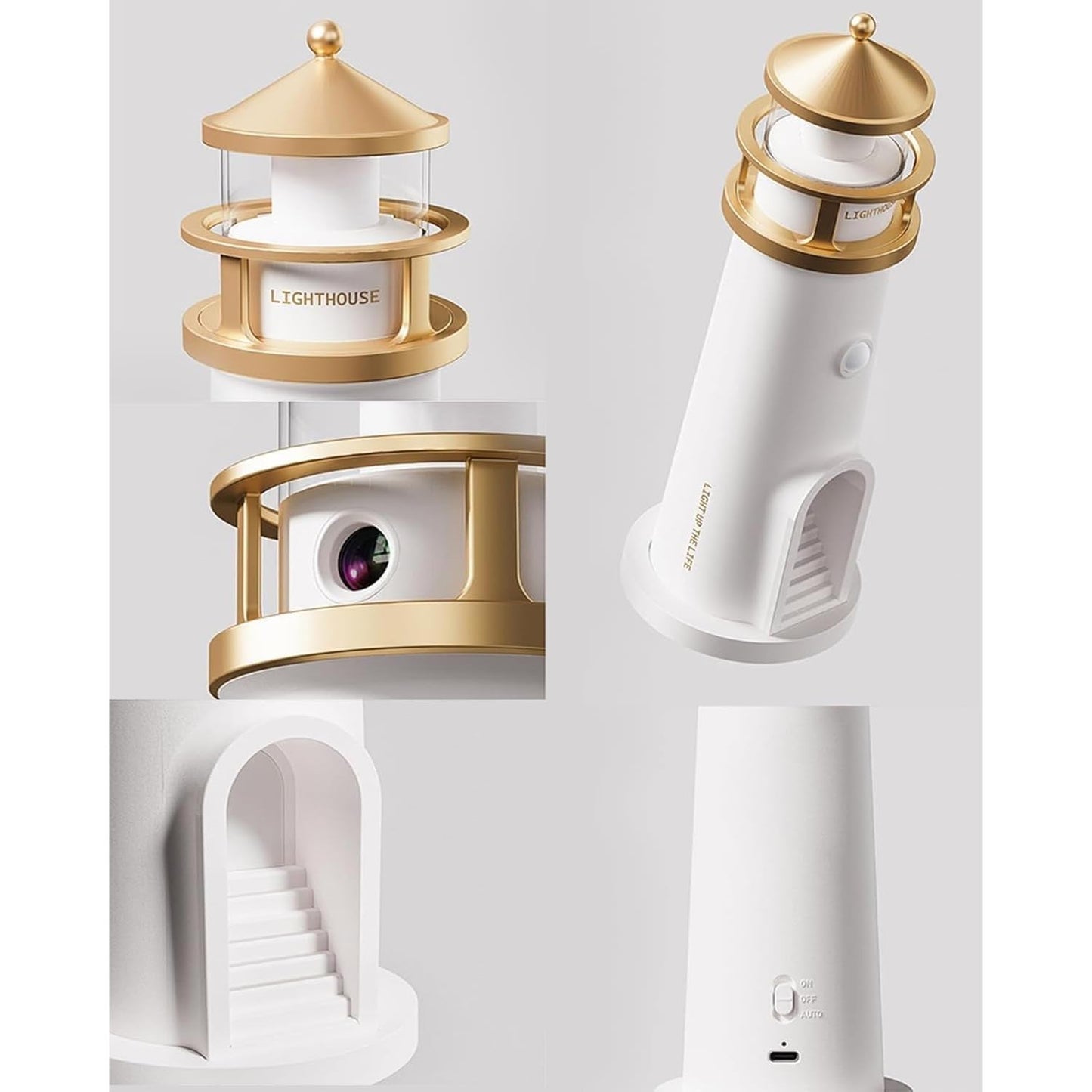 Lighthouse Moon Projector Lamp