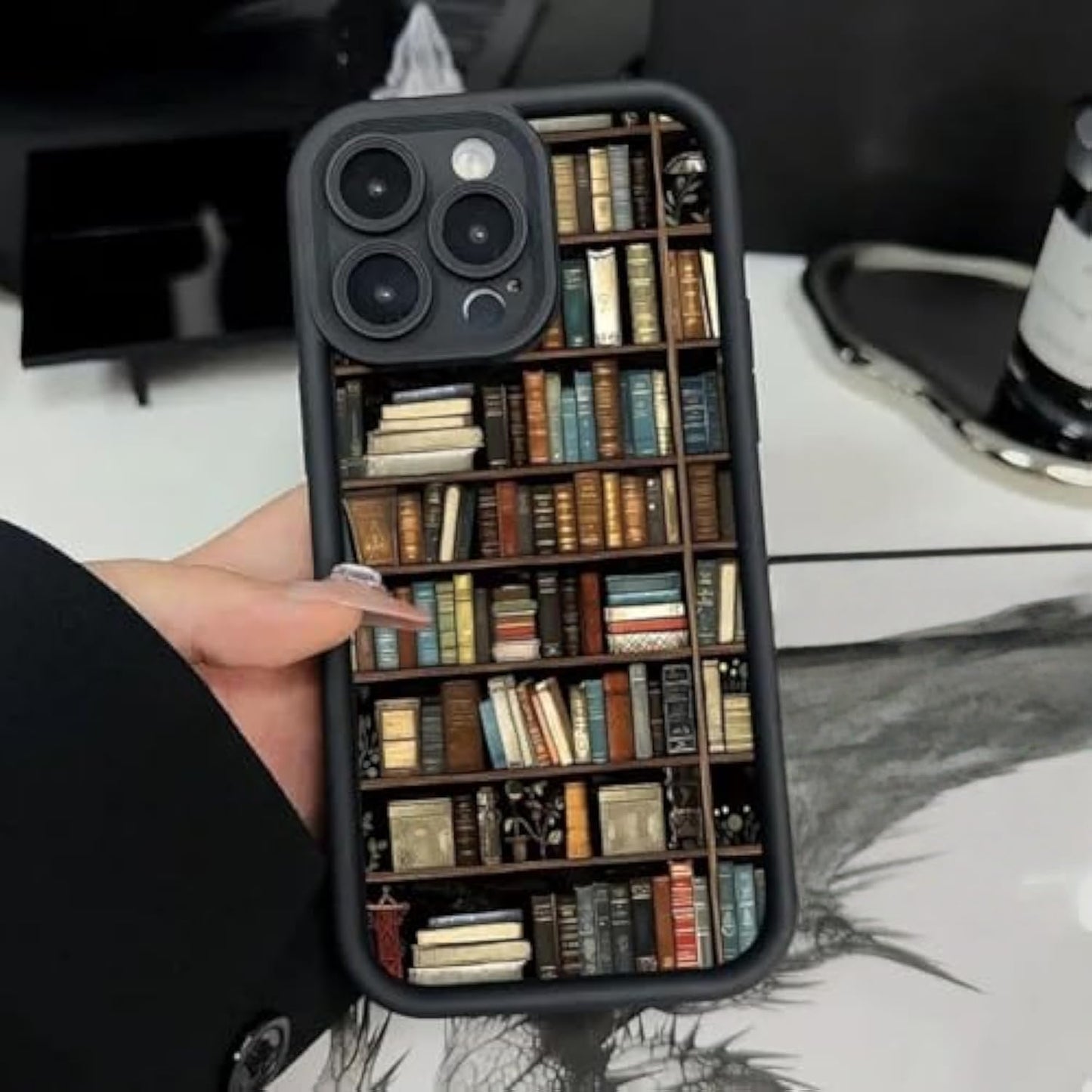 Bookshelf Phone Case