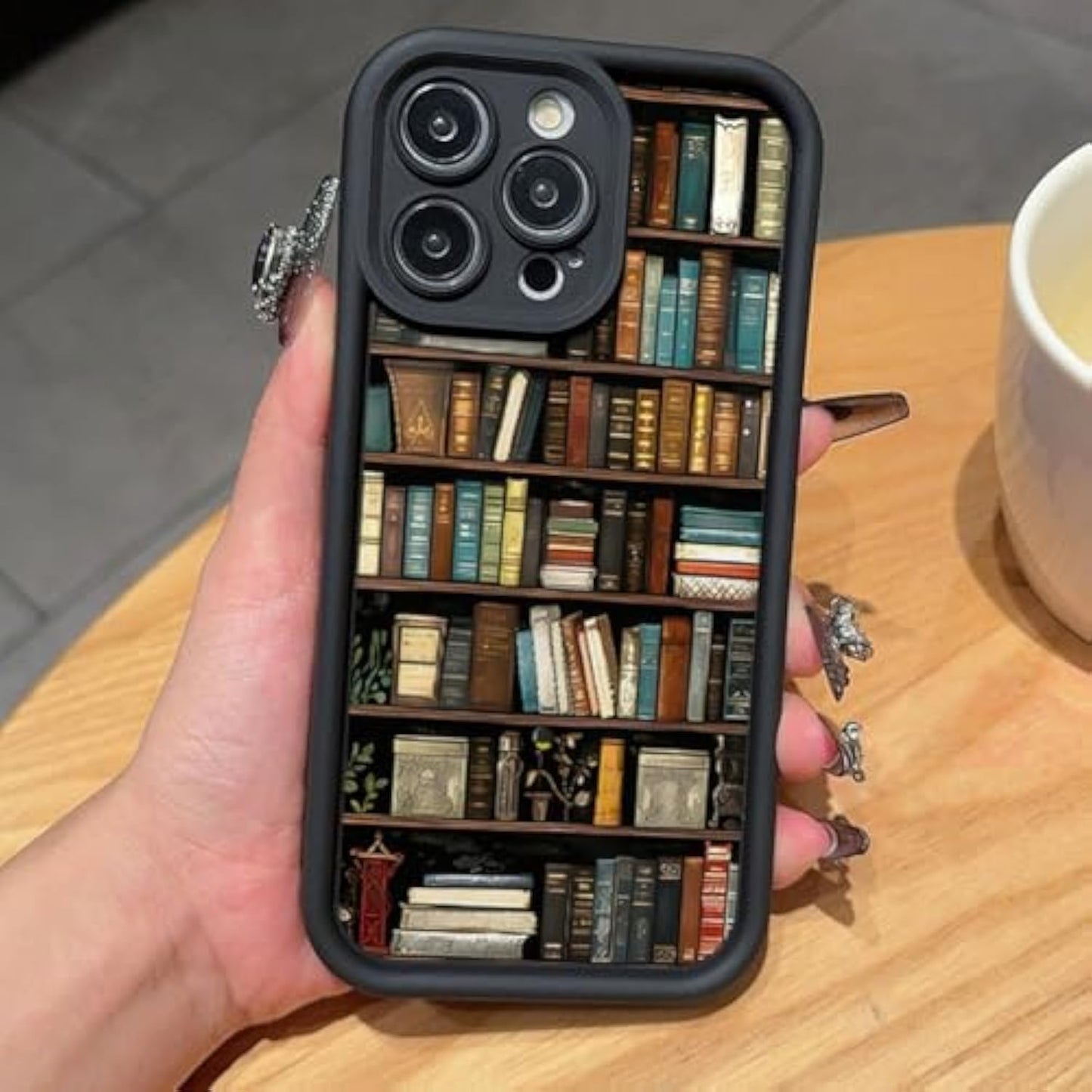 Bookshelf Phone Case