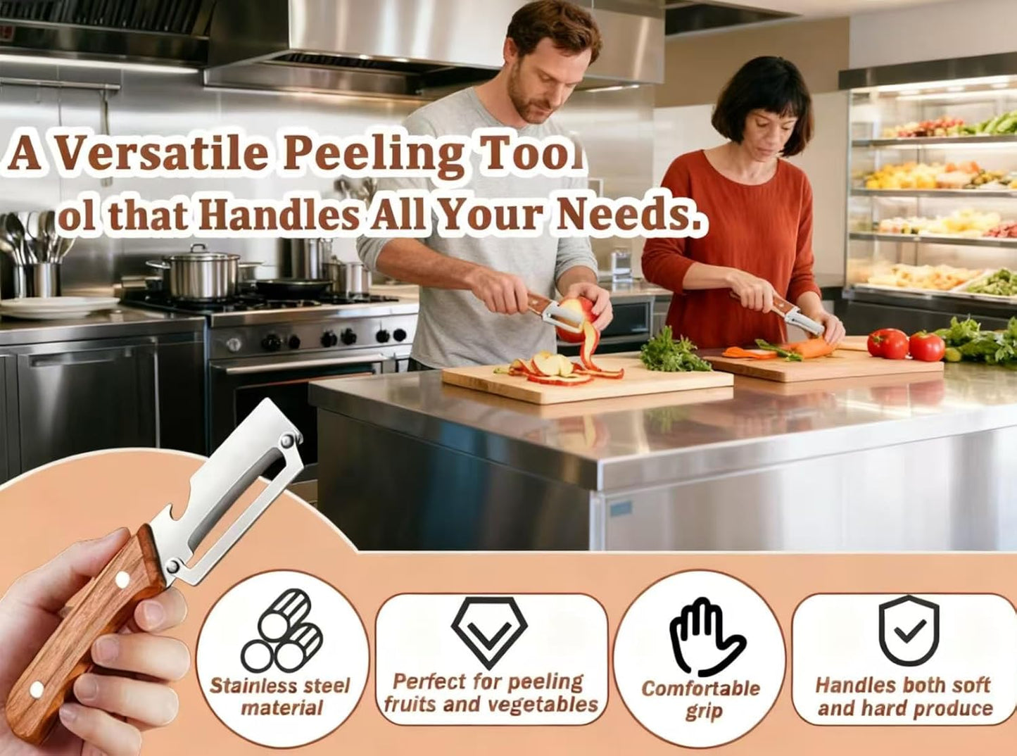 UltraPeel™ | Stop Wasting Time Cutting Vegetables the Slow Way