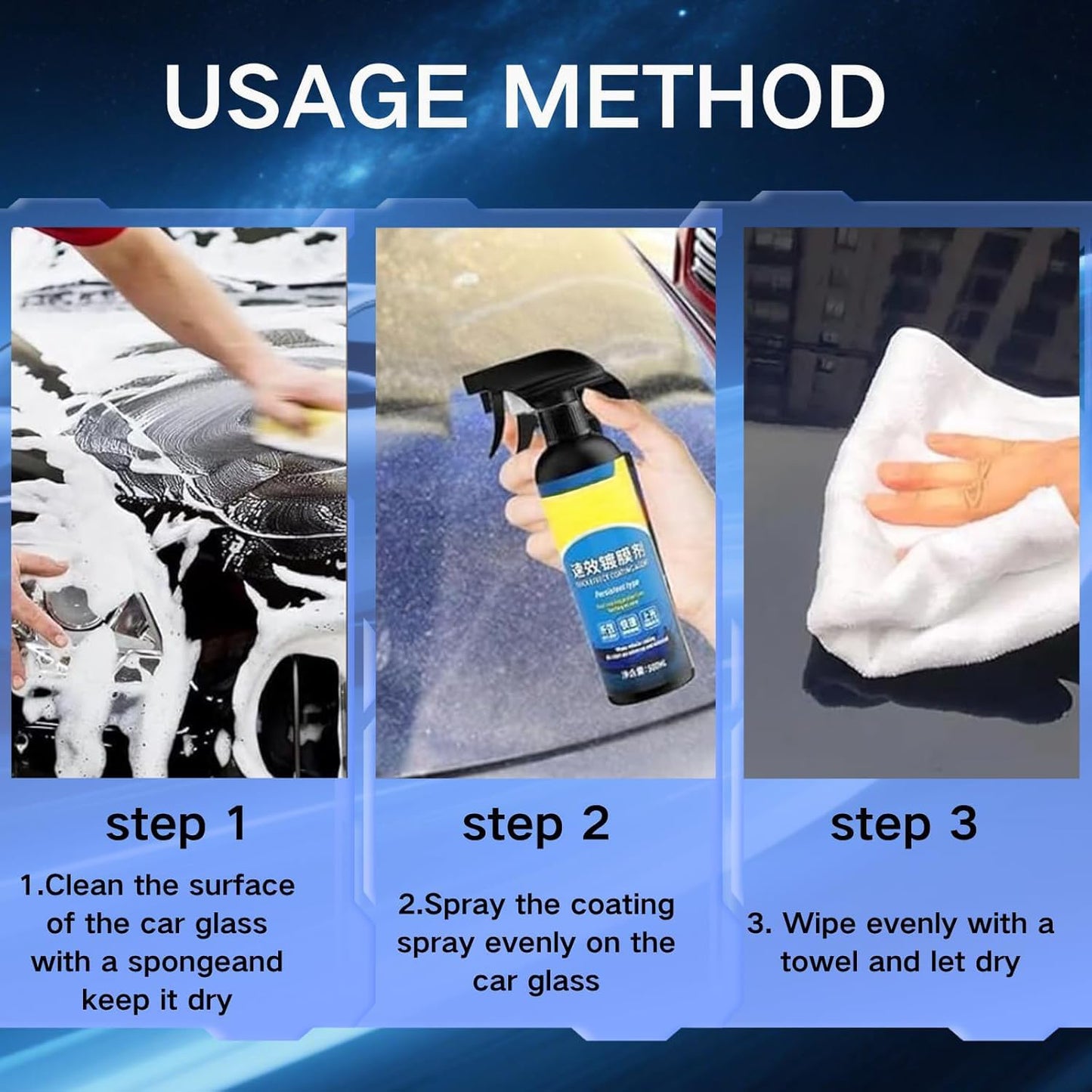 3-in-1 Car Coating Spray