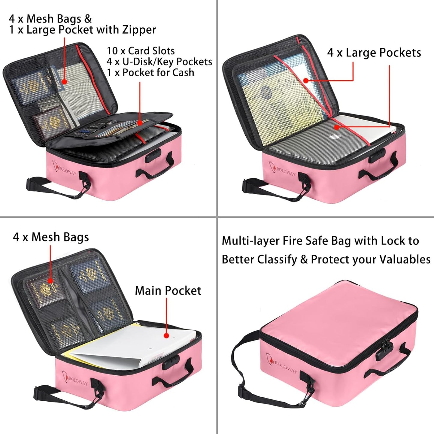 Fireproof Document Bag