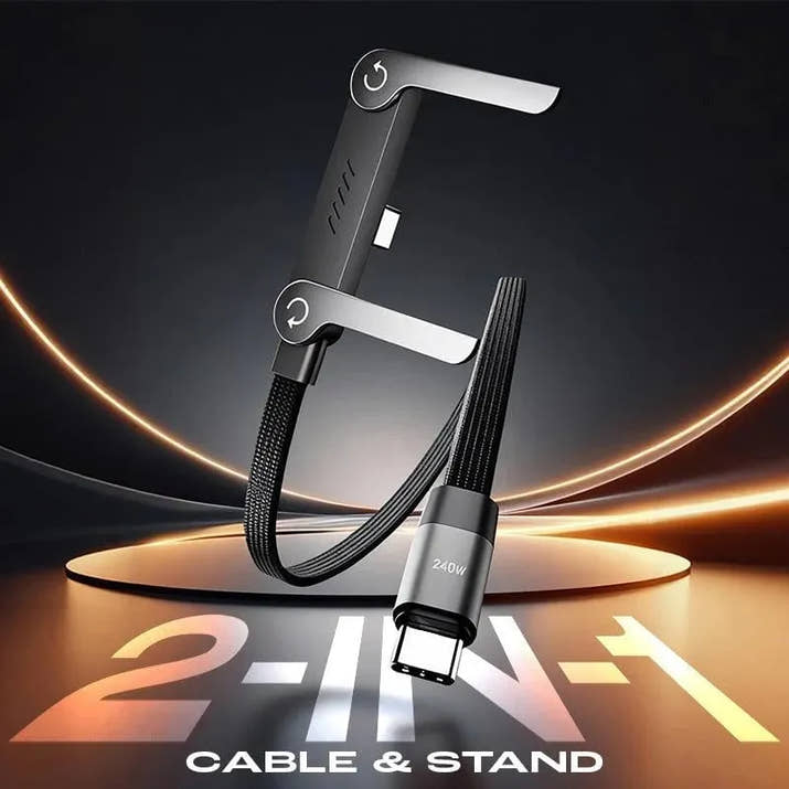 Charger Cable with Stand, 240w Super Fast Charging