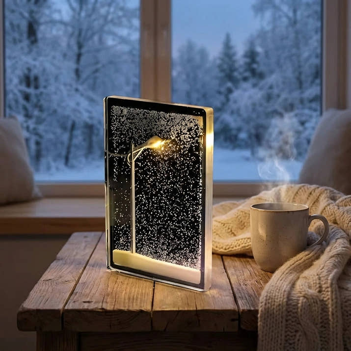 DIY SNOW LIGHT