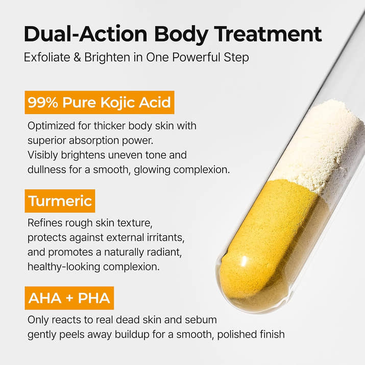 Dr. Melaxin Kojic Turmeric Body Peel