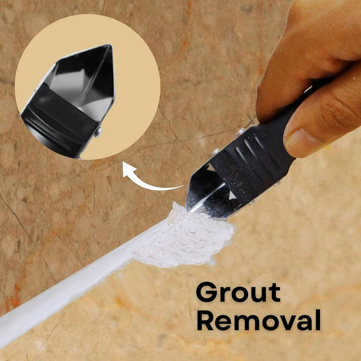 5-in-1 Silicone Caulk Tool-Multi-Function Caulking and Caulk Remover Tool Kit