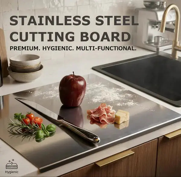 ChopShield™ | Stainless Steel Chopping Board
