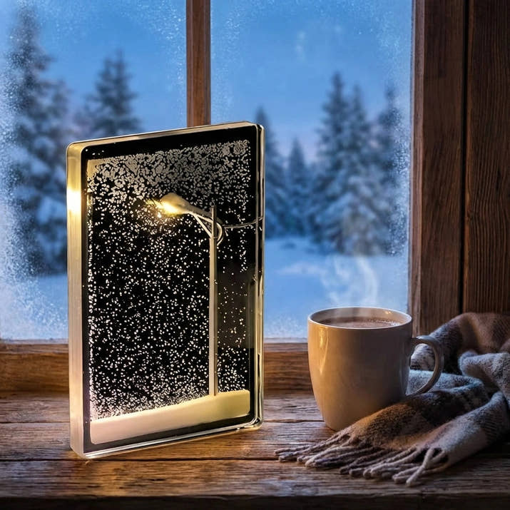 DIY SNOW LIGHT