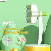 Pet Grooming Comb for Dog & Cat | 360° Rotation Brush Rotating Comb