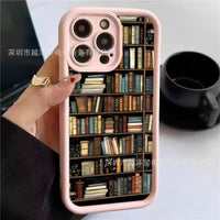 Bookshelf Phone Case