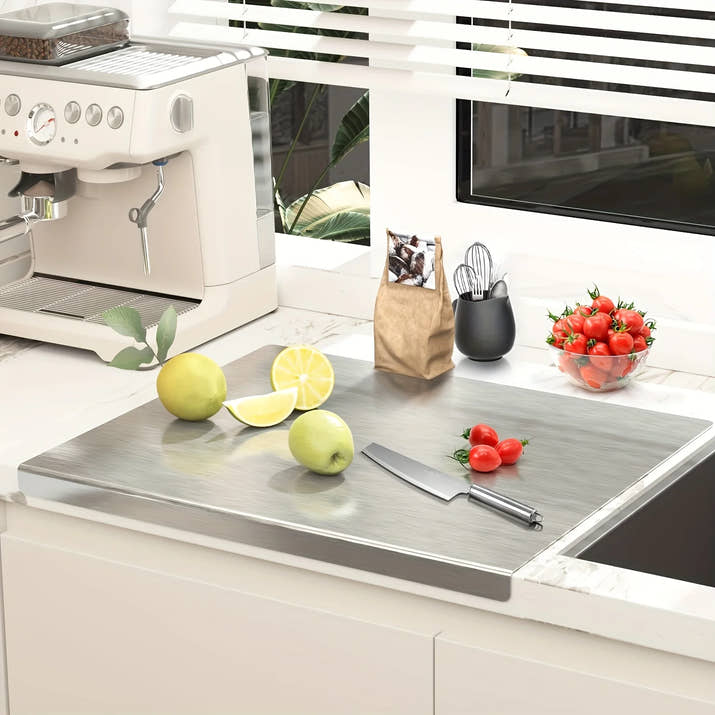 ChopShield™ | Stainless Steel Chopping Board