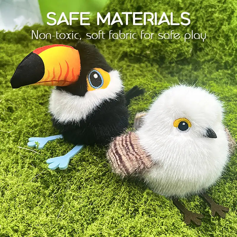 Interactive Flapping Bird Toy for Cats – Rechargeable & Motion Sensor