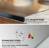 ChopShield™ | Stainless Steel Chopping Board