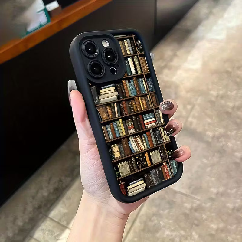 Bookshelf Phone Case