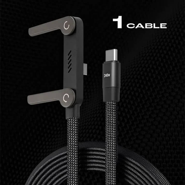 Charger Cable with Stand, 240w Super Fast Charging