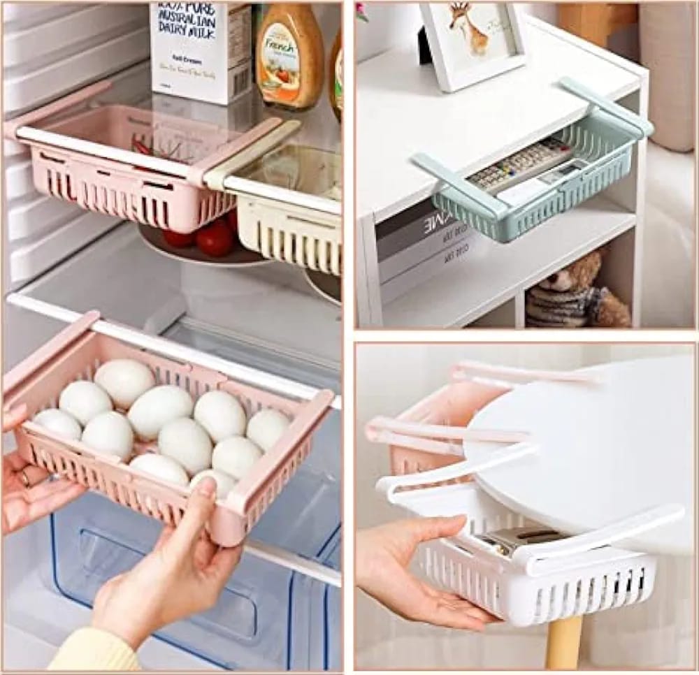 SlideSpace™ Fridge Drawer Organizer