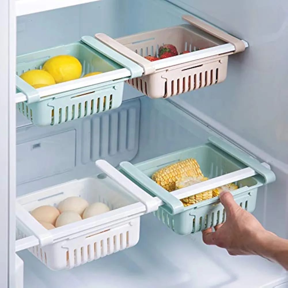 SlideSpace™ Fridge Drawer Organizer