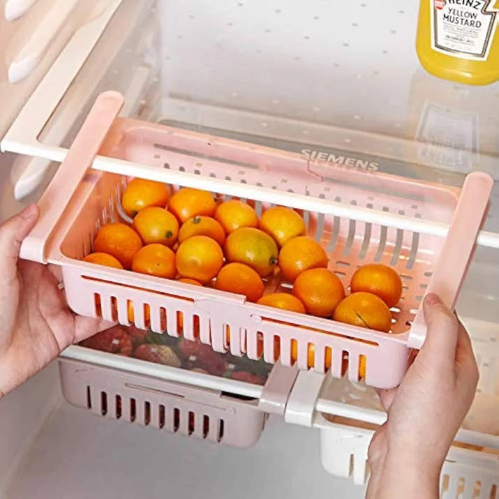 SlideSpace™ Fridge Drawer Organizer