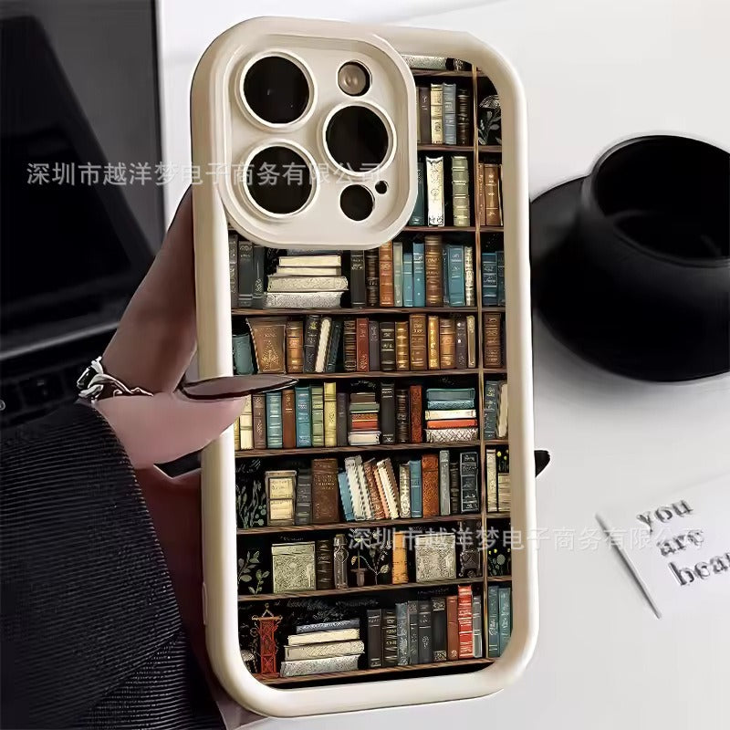 Bookshelf Phone Case
